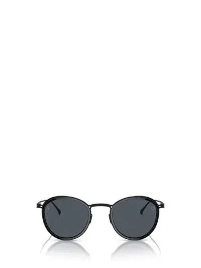 Giorgio Armani Sunglasses In Shiny Black