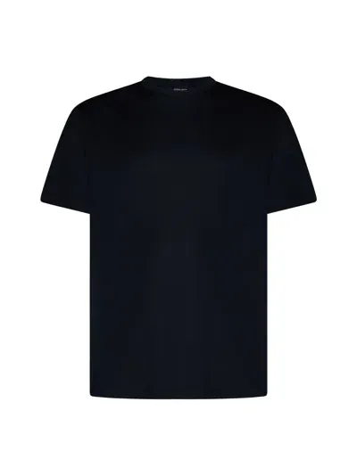 Giorgio Armani T-shirt In Blue