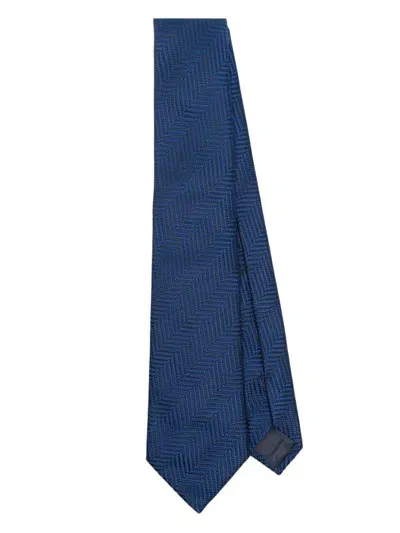 Giorgio Armani Tie Accessories In Blue