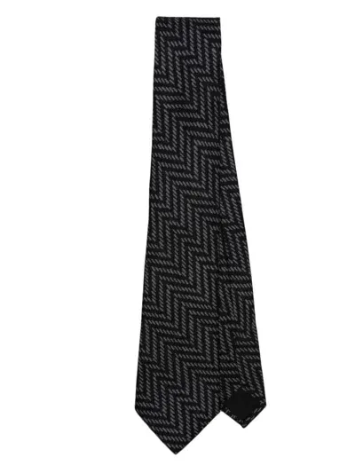 Giorgio Armani Tie In Black