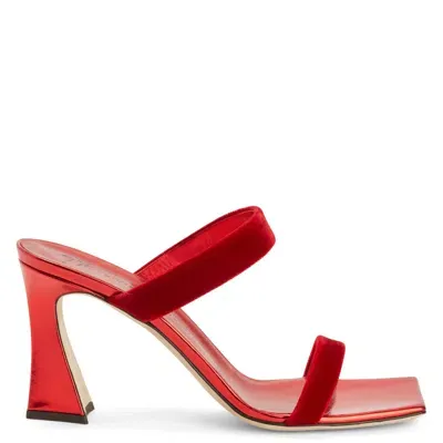 Giuseppe Zanotti Flaminia In Red