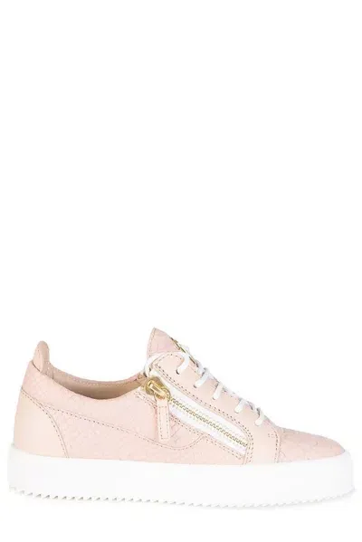 Giuseppe Zanotti Frankie Lace In Pink