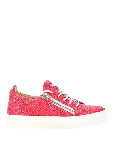 Giuseppe Zanotti Sneaker Gail In Fuchsia