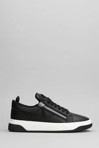 Giuseppe Zanotti Frankie Low-top Sneakers In Black