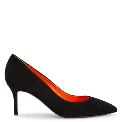 Giuseppe Zanotti Lucrezia 70mm Suede Pumps In Black