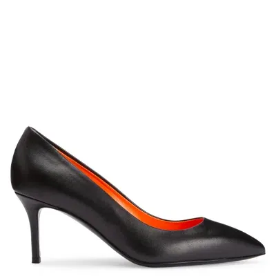 Giuseppe Zanotti Lucrezia Point-toe Leather Pumps In Black