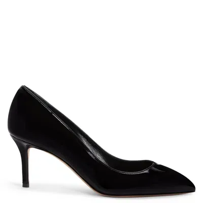 Giuseppe Zanotti Lucrezia 70mm Leather Pumps In Black