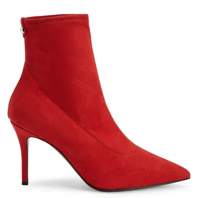 Giuseppe Zanotti Mirea 90mm Pointed-toe Boots In Red