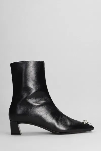 Giuseppe Zanotti Oranie  Low Heels Ankle Boots In Black