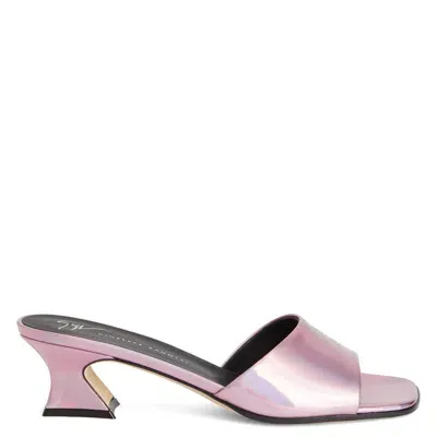 Giuseppe Zanotti Solhene Mules 45mm In Pink