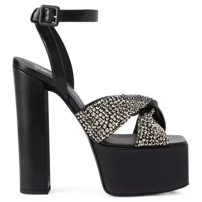 Giuseppe Zanotti Souree In Black