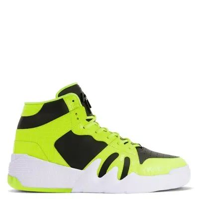 Giuseppe Zanotti Talon Colour-block Sneakers In Green