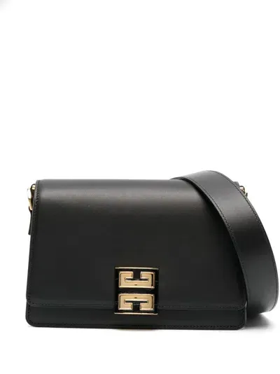 Givenchy 4 G Leather Crossbody Bag In Black