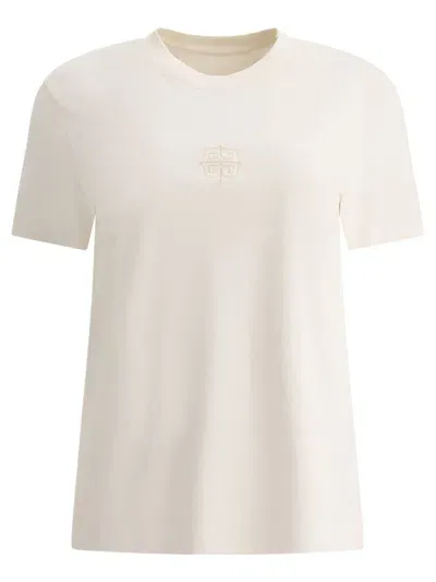 Givenchy "4 G Liquid" T Shirt In White