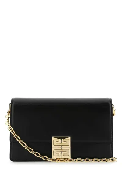 Givenchy 4g Chain Small Shoulder Bag In Black