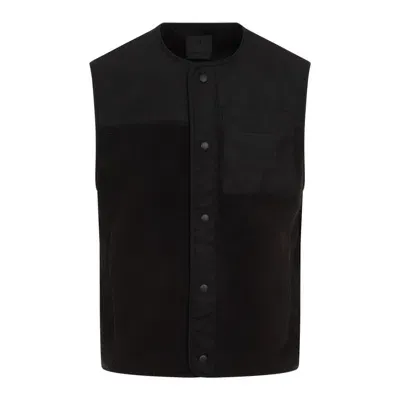 Givenchy 4g Emblem Waistcoat In Black