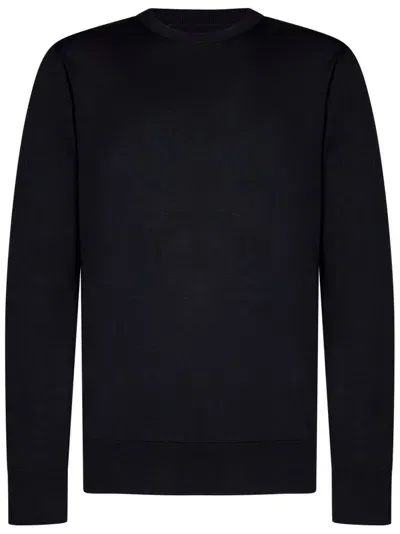 Givenchy 4g Embroidered Crewneck Sweatshirt In Blue