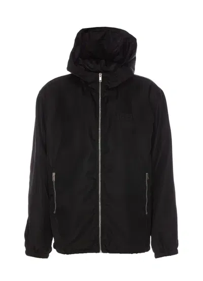 Givenchy 4g Logo Windbreaker In Black