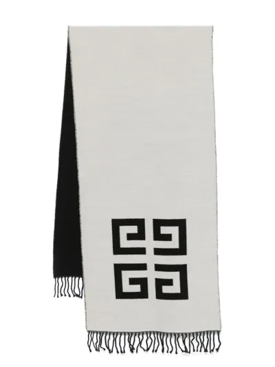 Givenchy 4g Wool Scarf In Multicolour