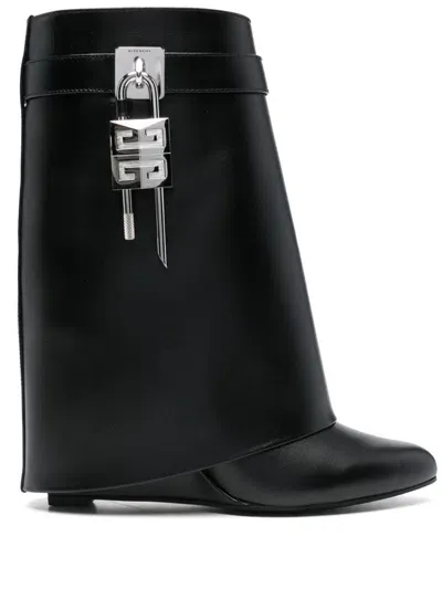 Givenchy 90mm Sharlock Ankle Boots In 黑色