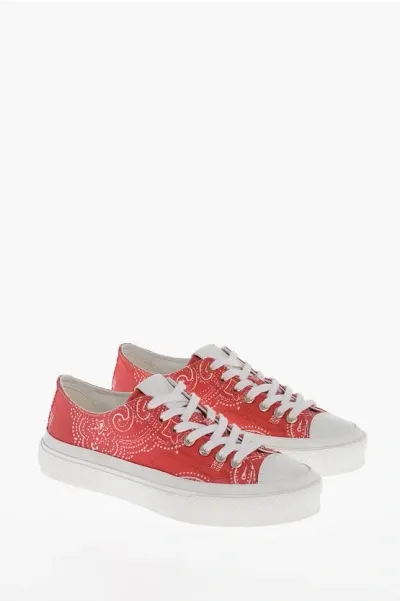 Givenchy Bandana Print City Low-top Sneakers