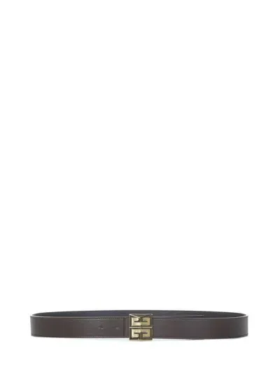 Givenchy 4g Belt In Brown