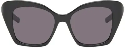 Givenchy Black 4g Liquid Sunglasses In Shiny Black / Smoke