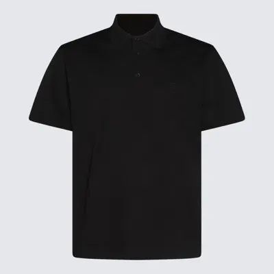 Givenchy Black Cotton Polo Shirt