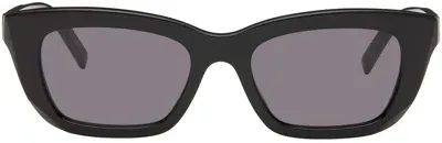 Givenchy Black Gv Day Sunglasses In 01a Shiny Black /s