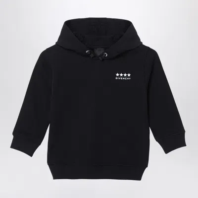 Givenchy Kids' Black Hoodie With Logo