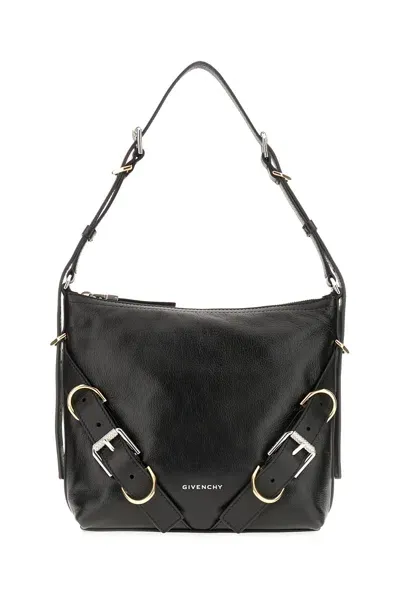 Givenchy Black Leather Mini Voyou Crossbody Bag