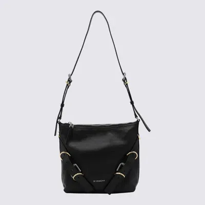 Givenchy Black Leather Voyou Crossbody Bag