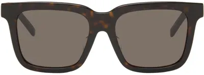 Givenchy Brown Gv Day Sunglasses In 52e Dark Havana / Br