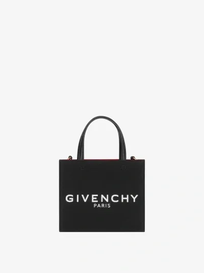 Givenchy Cabas G-tote Mini En Toile In Multicolor