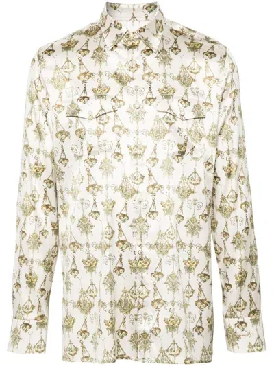 Givenchy Shirts In Crema