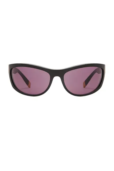 Givenchy Cat Eye Sunglasses In Shiny Black & Smoke