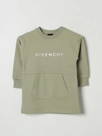 Givenchy Dress  Kids Color Green In Grün