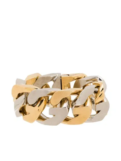 Givenchy G-chain Two-tone Bracelet In Gold