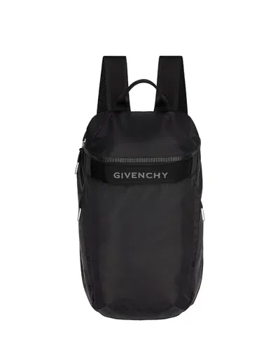 Givenchy G-trek Backpack In Black Nylon In Multicolor