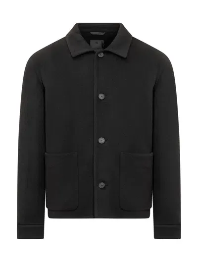 Givenchy Shirt Jacket In Black