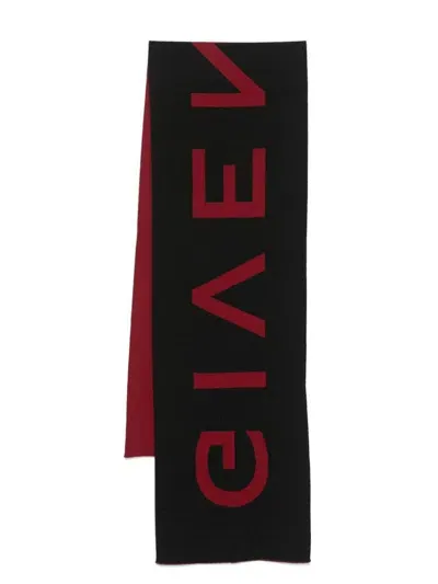 Givenchy Jaquard Scarf Accessories In Multicolour