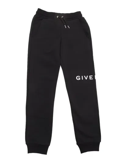 Givenchy Kids' Jogger Pants In Black