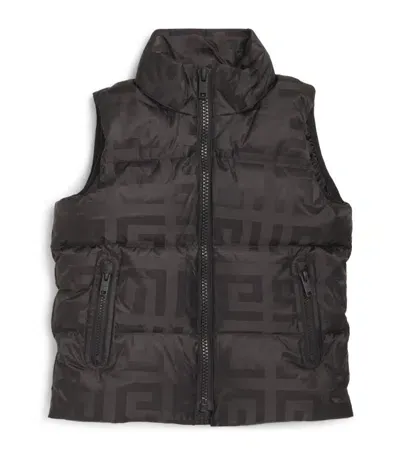 Givenchy Kids' Down Logo Gilet (4-12+ Years) In Black