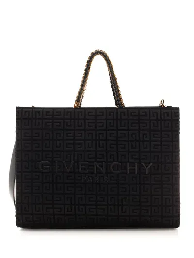 Givenchy Medium G-tote Bag In Black