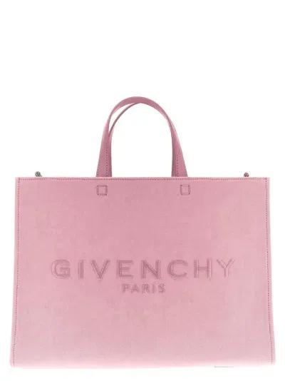 Givenchy Medium 'g Tote' Shopping Bag In Pink