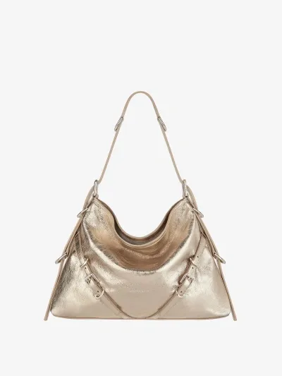 Givenchy Medium Voyou Bag In Laminated Leather In Multicolor