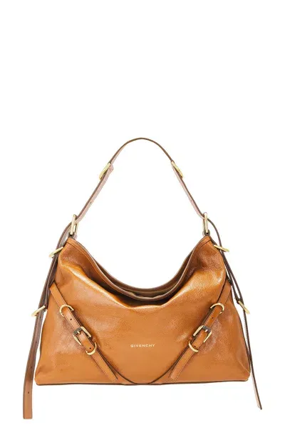 Givenchy Medium Voyou Bag In Soft Tan