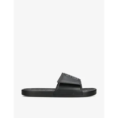 Givenchy Scratch Flat Slide In Black