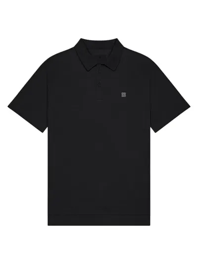 Givenchy Polo In Cotton In Black