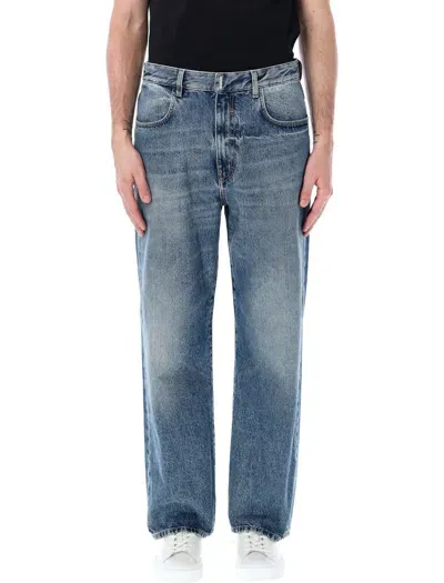 Givenchy Round Regular Fit 5 Pockets Denim In Blue